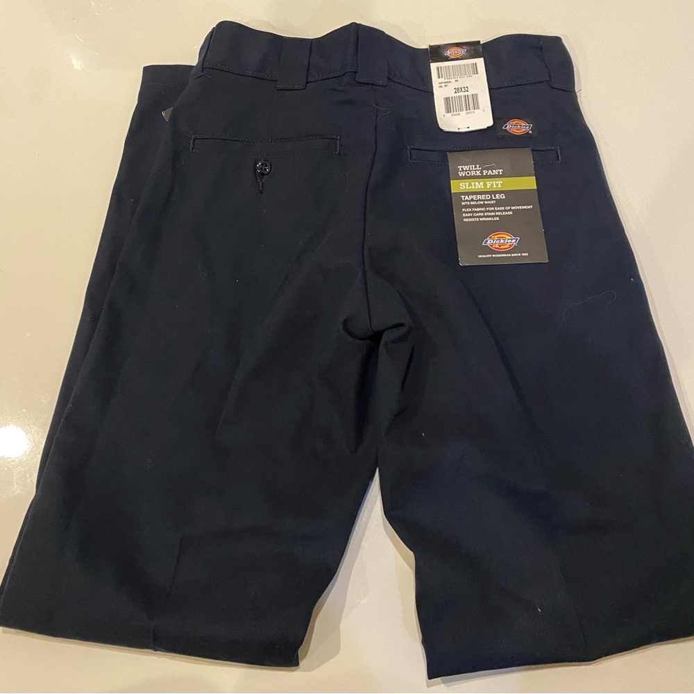 Dickies Men's Black Slim Fit Pants